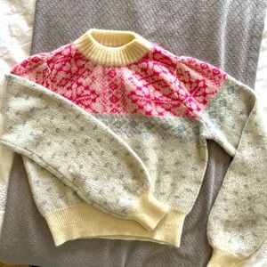 Stunning fair isle sweater 💕
